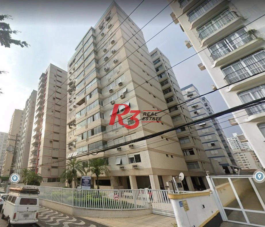 Apartamento com 2 dormitórios à venda, 89 m² por R$ 860.000,00 - Embaré - Santos/SP