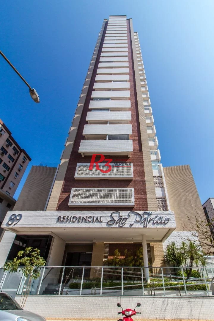 Apartamento com 2 dormitórios para alugar, 81 m² por R$ 6.700,00/mês - Campo Grande - Santos/SP