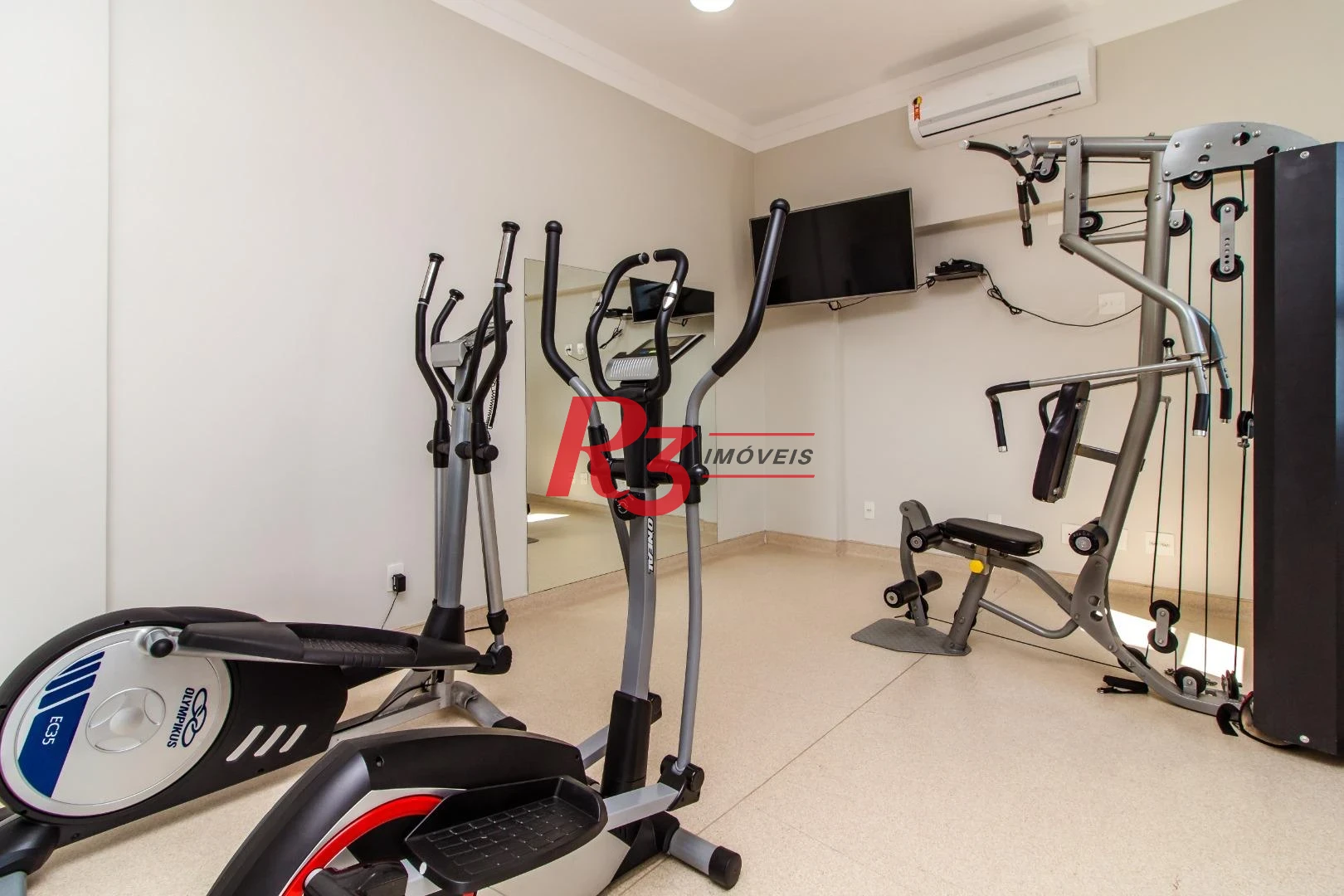 Apartamento com 2 dormitórios para alugar, 81 m² por R$ 6.700,00/mês - Campo Grande - Santos/SP