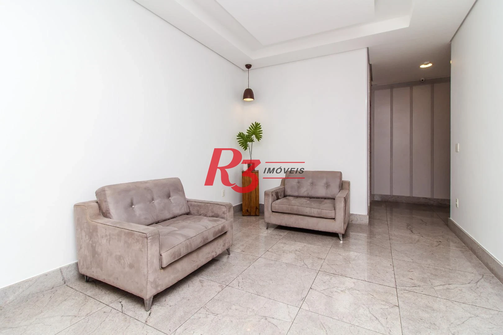 Apartamento com 2 dormitórios para alugar, 81 m² por R$ 6.700,00/mês - Campo Grande - Santos/SP