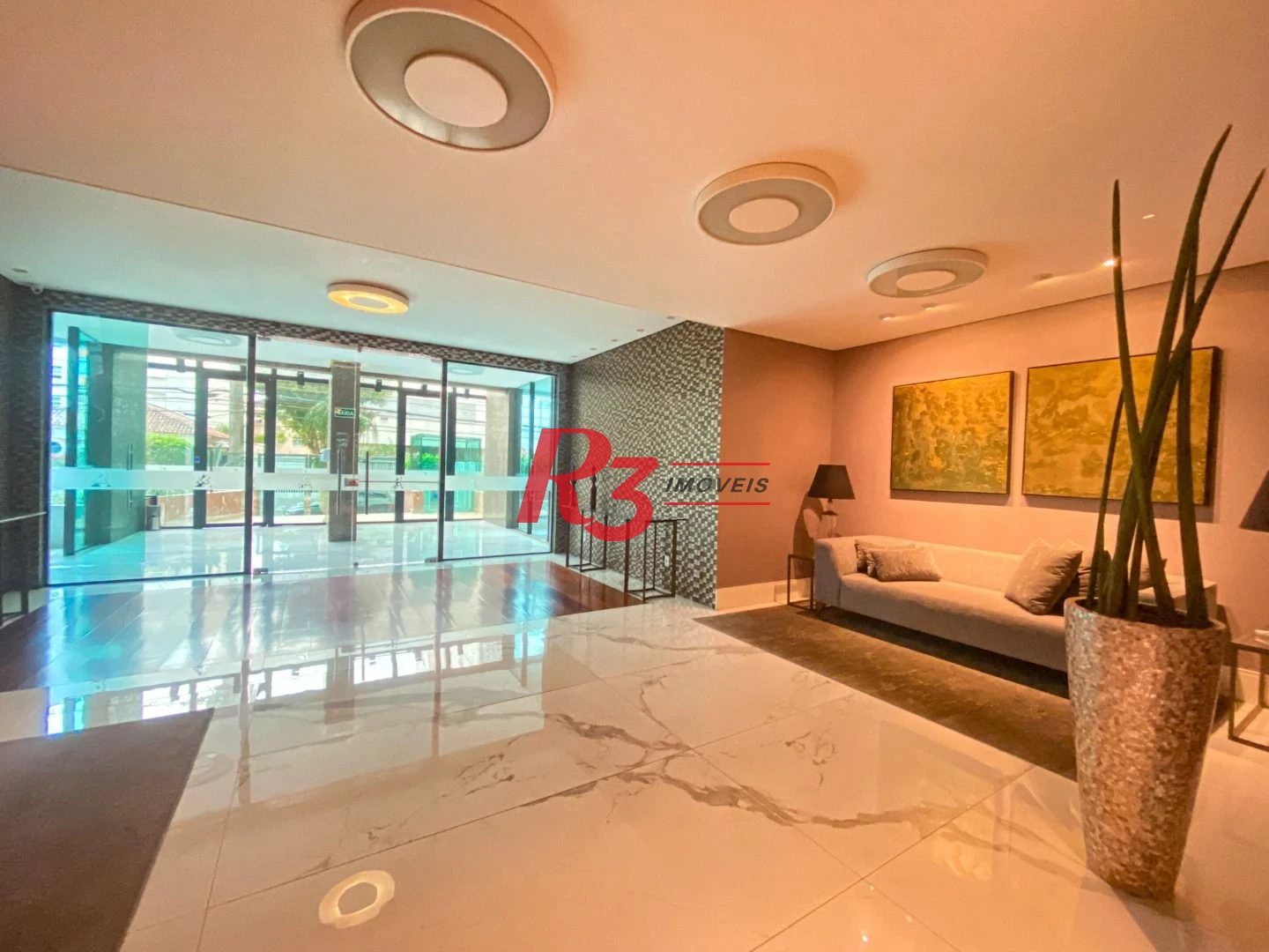 Apartamento com 2 dormitórios para alugar, 119 m² por R$ 12.000,02/mês - Embaré - Santos/SP