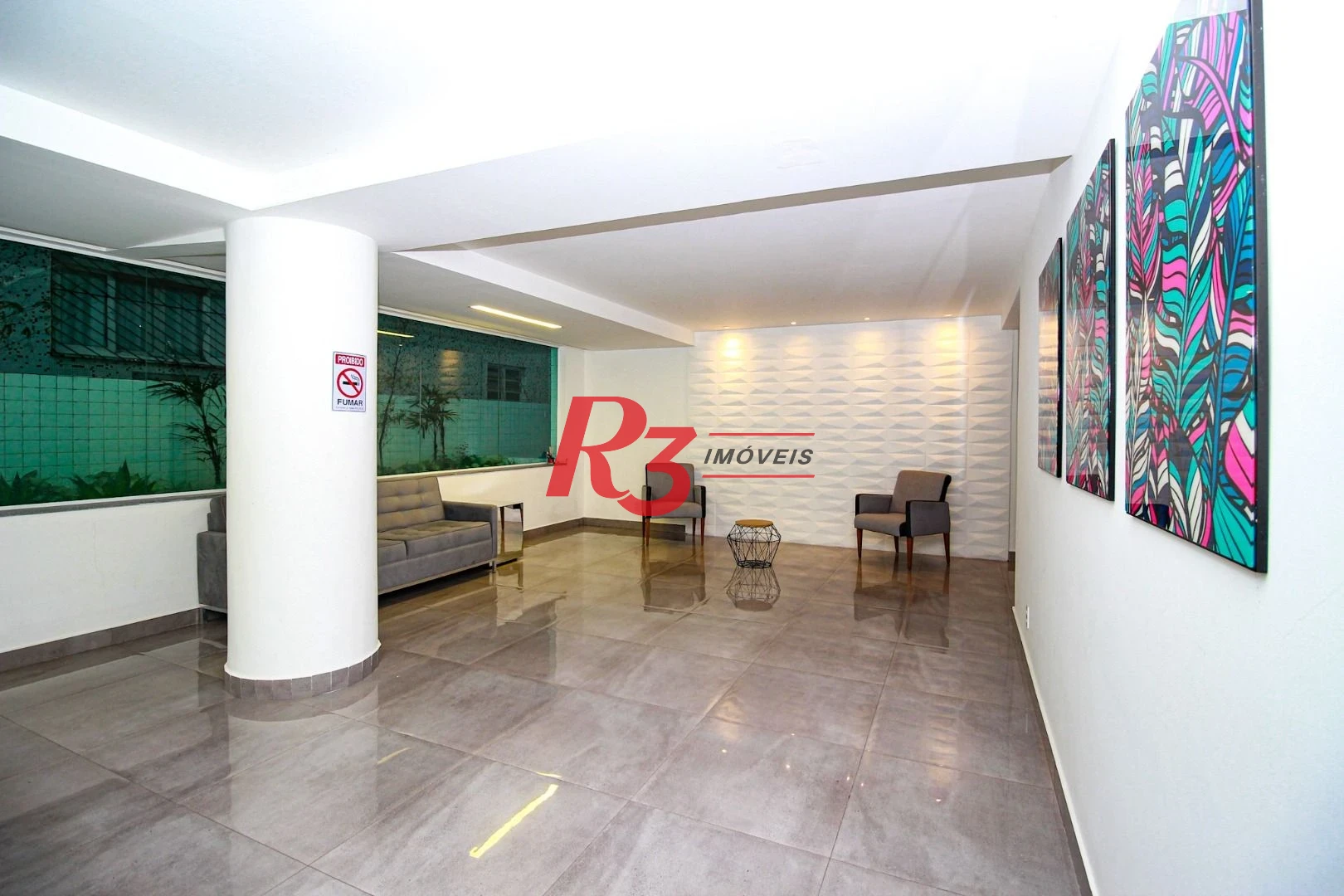Apartamento com 2 dormitórios à venda, 68 m² por R$ 670.000,00 - Marapé - Santos/SP