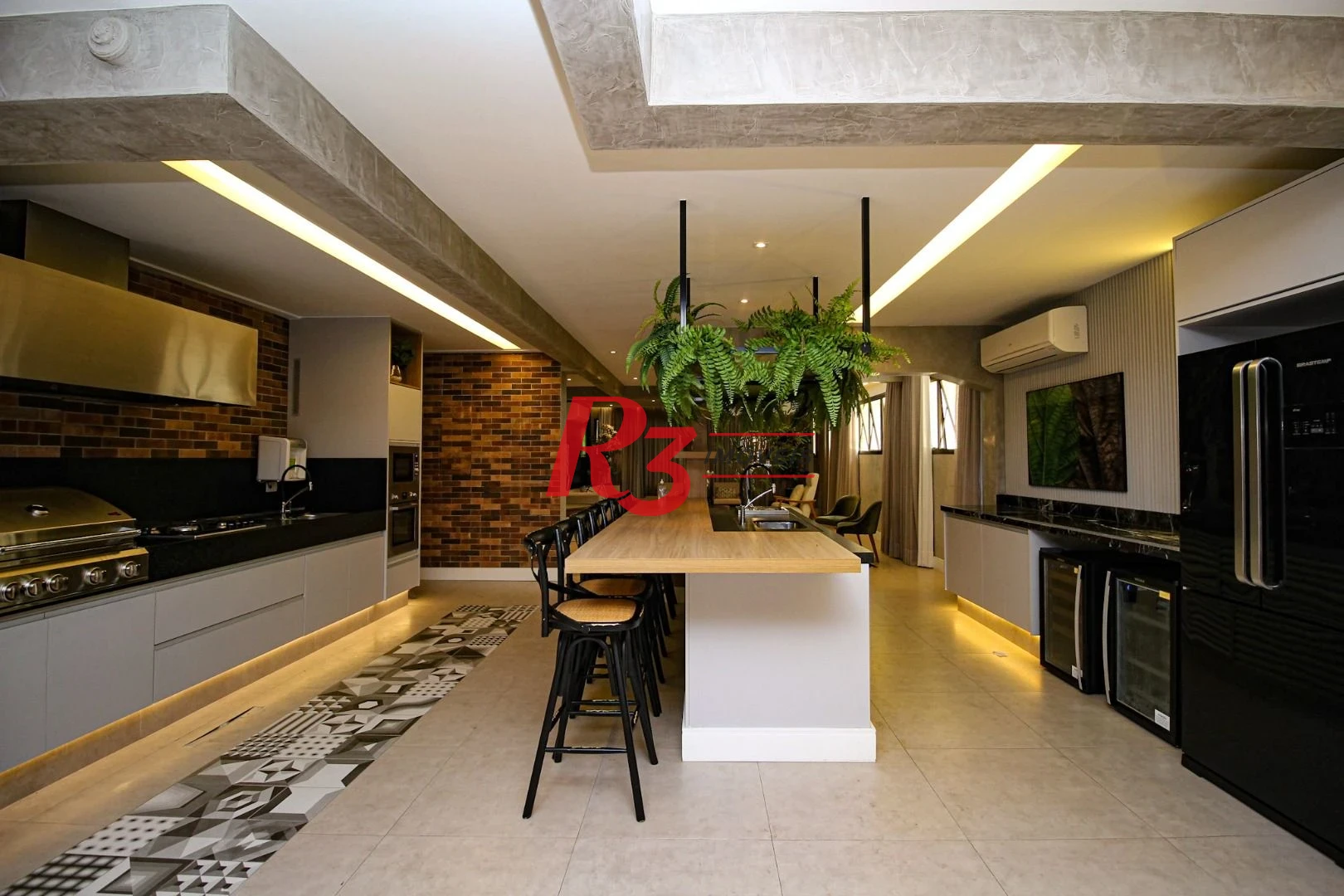 Apartamento com 3 dormitórios à venda, 235 m² por R$ 2.990.000,00 - Gonzaga - Santos/SP