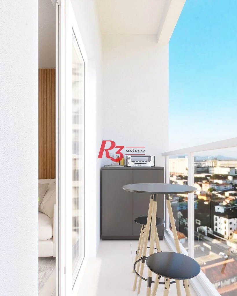 Apartamento à venda, 38 m² por R$ 560.000,00 - Macuco - Santos/SP