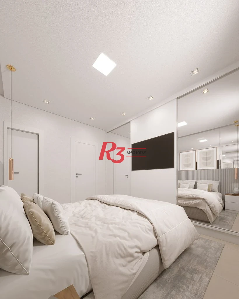 Apartamento à venda, 38 m² por R$ 560.000,00 - Macuco - Santos/SP