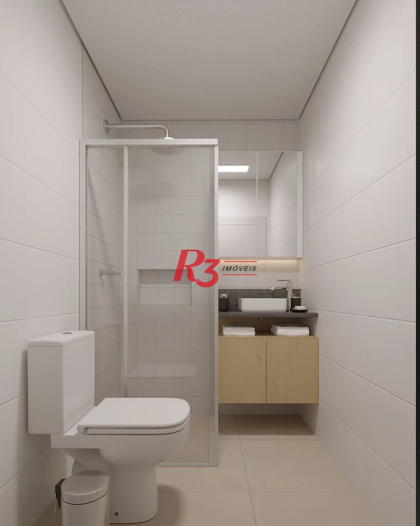 Apartamento à venda, 38 m² por R$ 560.000,00 - Macuco - Santos/SP