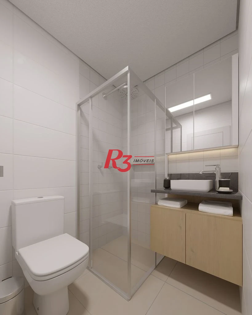 Apartamento à venda, 38 m² por R$ 560.000,00 - Macuco - Santos/SP