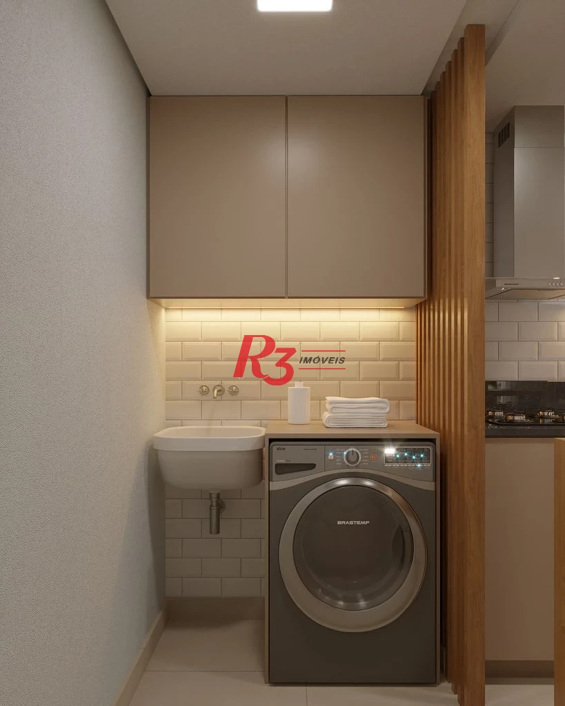 Apartamento à venda, 38 m² por R$ 560.000,00 - Macuco - Santos/SP