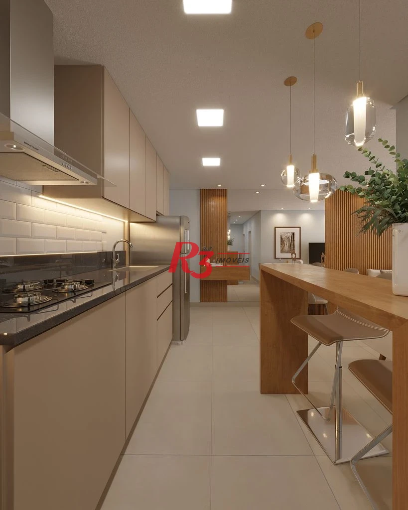Apartamento à venda, 38 m² por R$ 560.000,00 - Macuco - Santos/SP