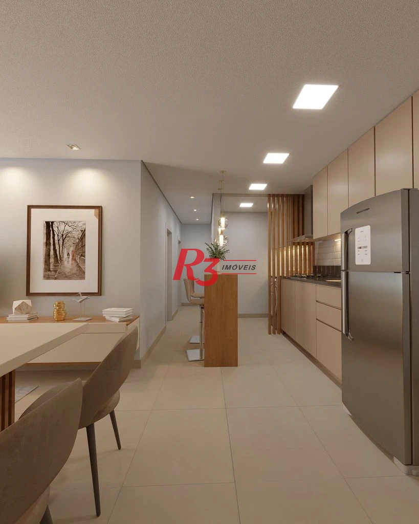 Apartamento à venda, 38 m² por R$ 560.000,00 - Macuco - Santos/SP