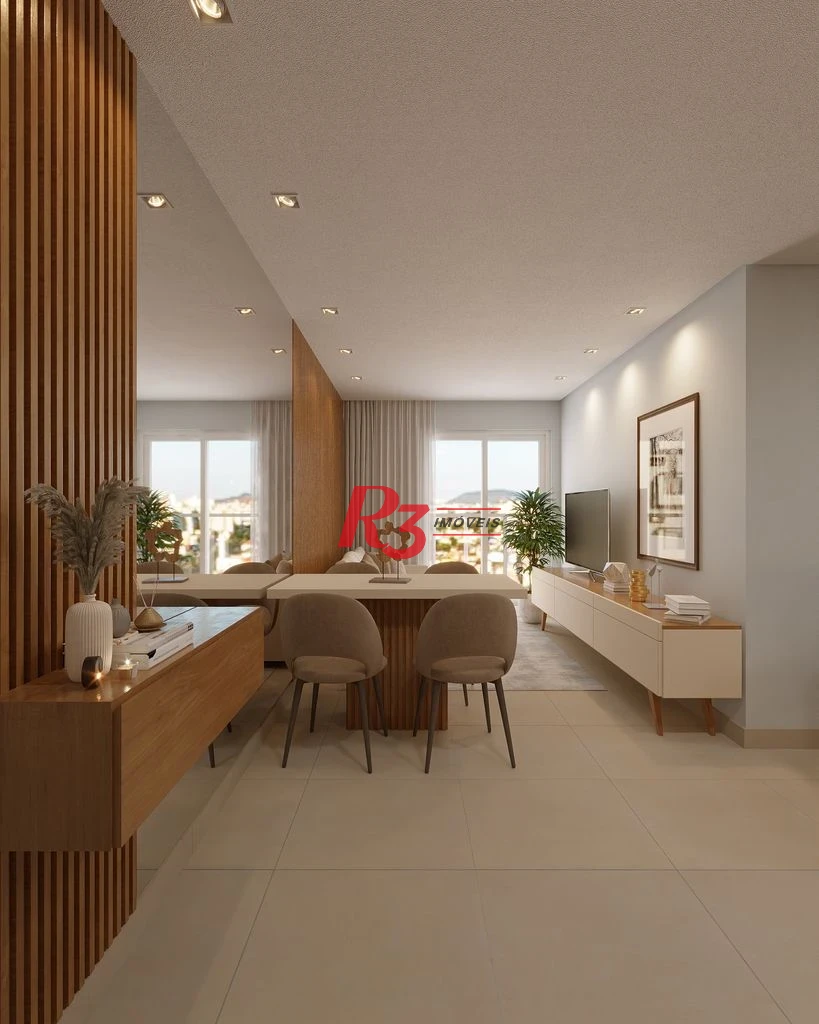 Apartamento à venda, 38 m² por R$ 560.000,00 - Macuco - Santos/SP