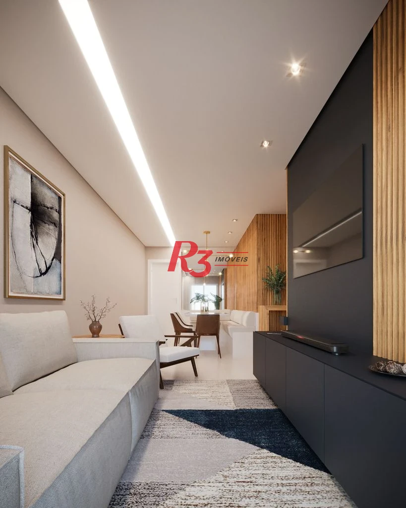 Apartamento à venda, 38 m² por R$ 560.000,00 - Macuco - Santos/SP