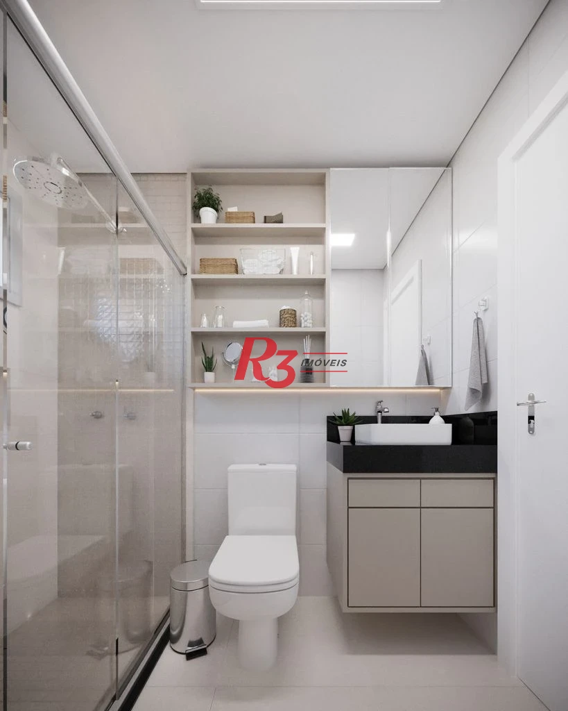 Apartamento à venda, 38 m² por R$ 560.000,00 - Macuco - Santos/SP
