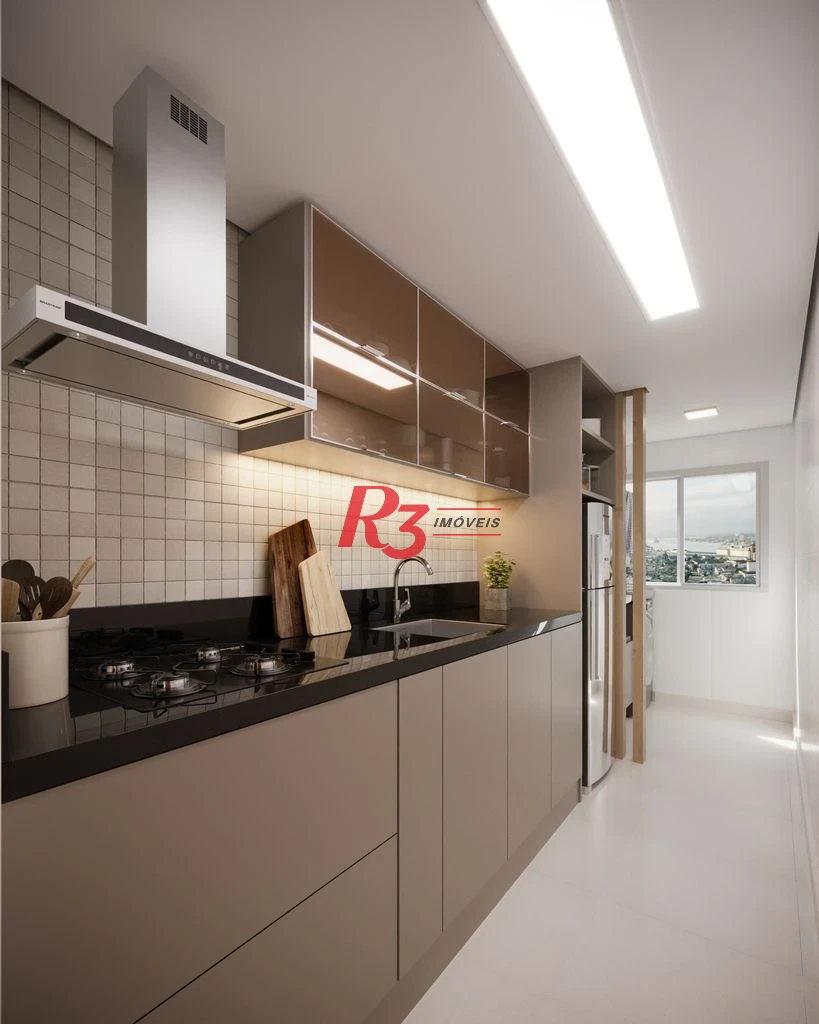 Apartamento à venda, 38 m² por R$ 560.000,00 - Macuco - Santos/SP