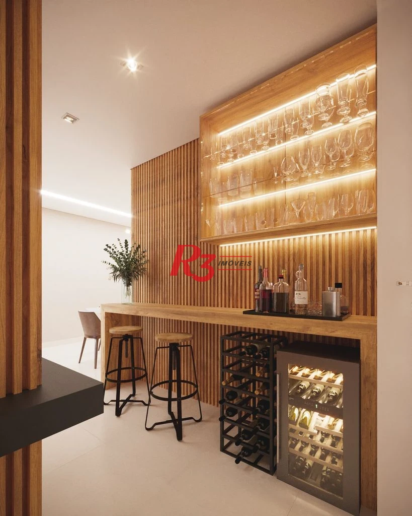 Apartamento à venda, 38 m² por R$ 560.000,00 - Macuco - Santos/SP