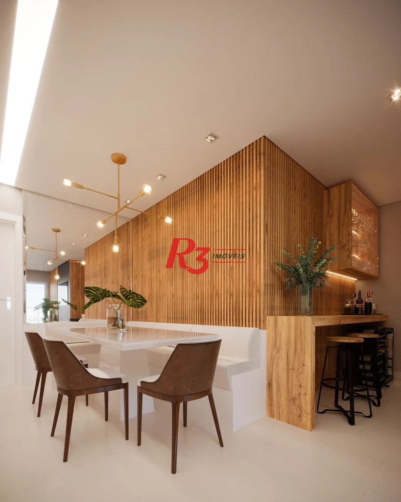 Apartamento à venda, 38 m² por R$ 560.000,00 - Macuco - Santos/SP