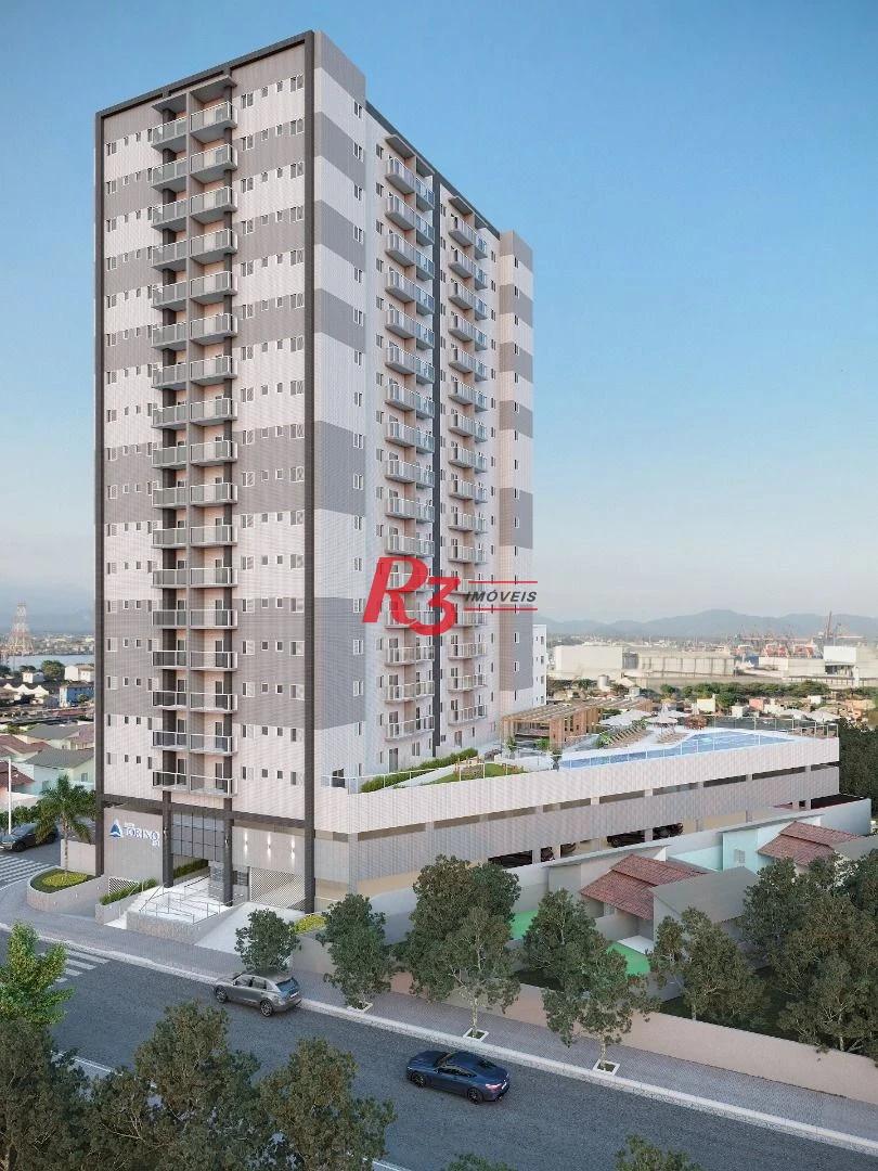 Apartamento à venda, 38 m² por R$ 560.000,00 - Macuco - Santos/SP