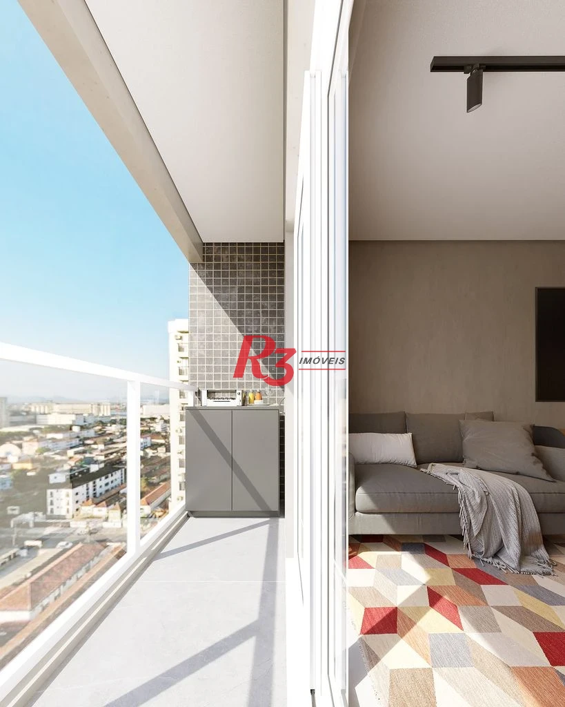 Apartamento à venda, 38 m² por R$ 560.000,00 - Macuco - Santos/SP