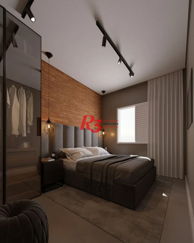 Apartamento à venda, 38 m² por R$ 560.000,00 - Macuco - Santos/SP