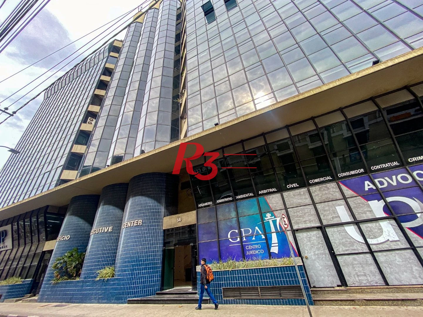 Sala comercial no Centro de Santos