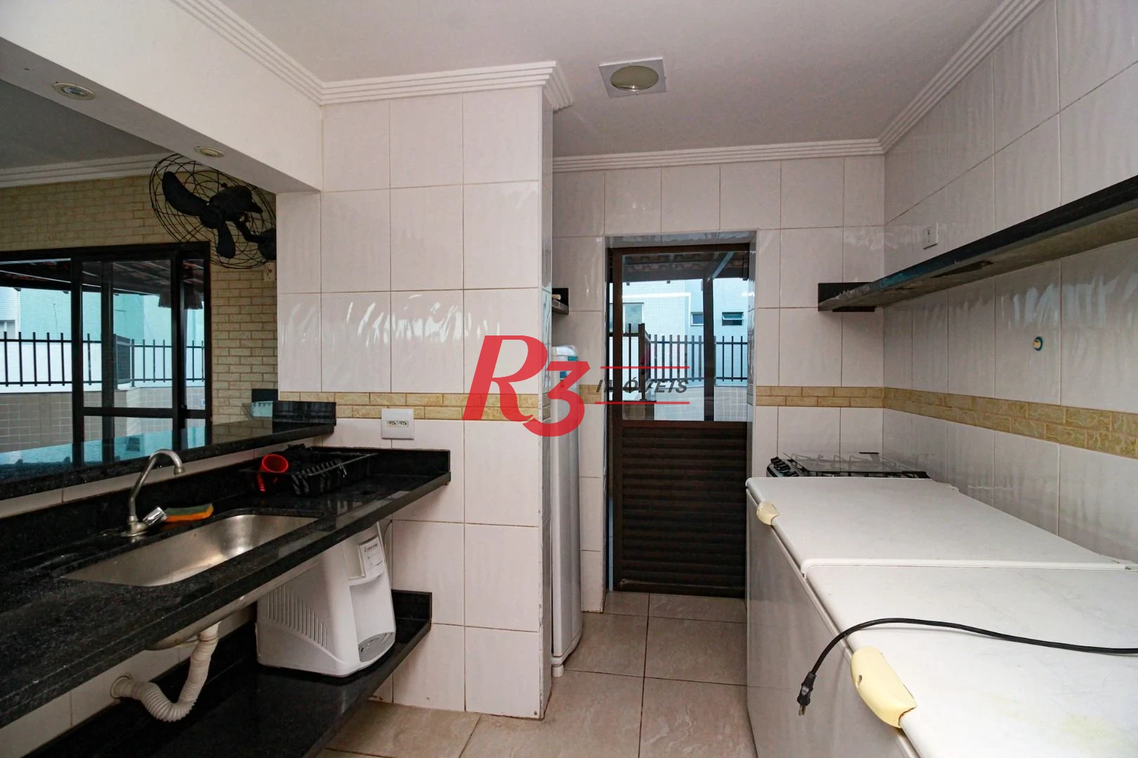 Apartamento para alugar, 51 m² por R$ 3.300,00/mês - Vila Matias - Santos/SP