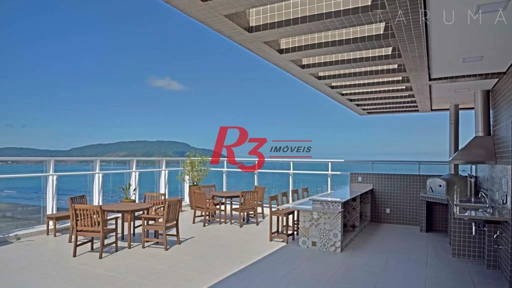 Apartamento com 1 dormitório para alugar, 45 m² por R$ 5.600,00/mês - Boqueirão - Santos/SP