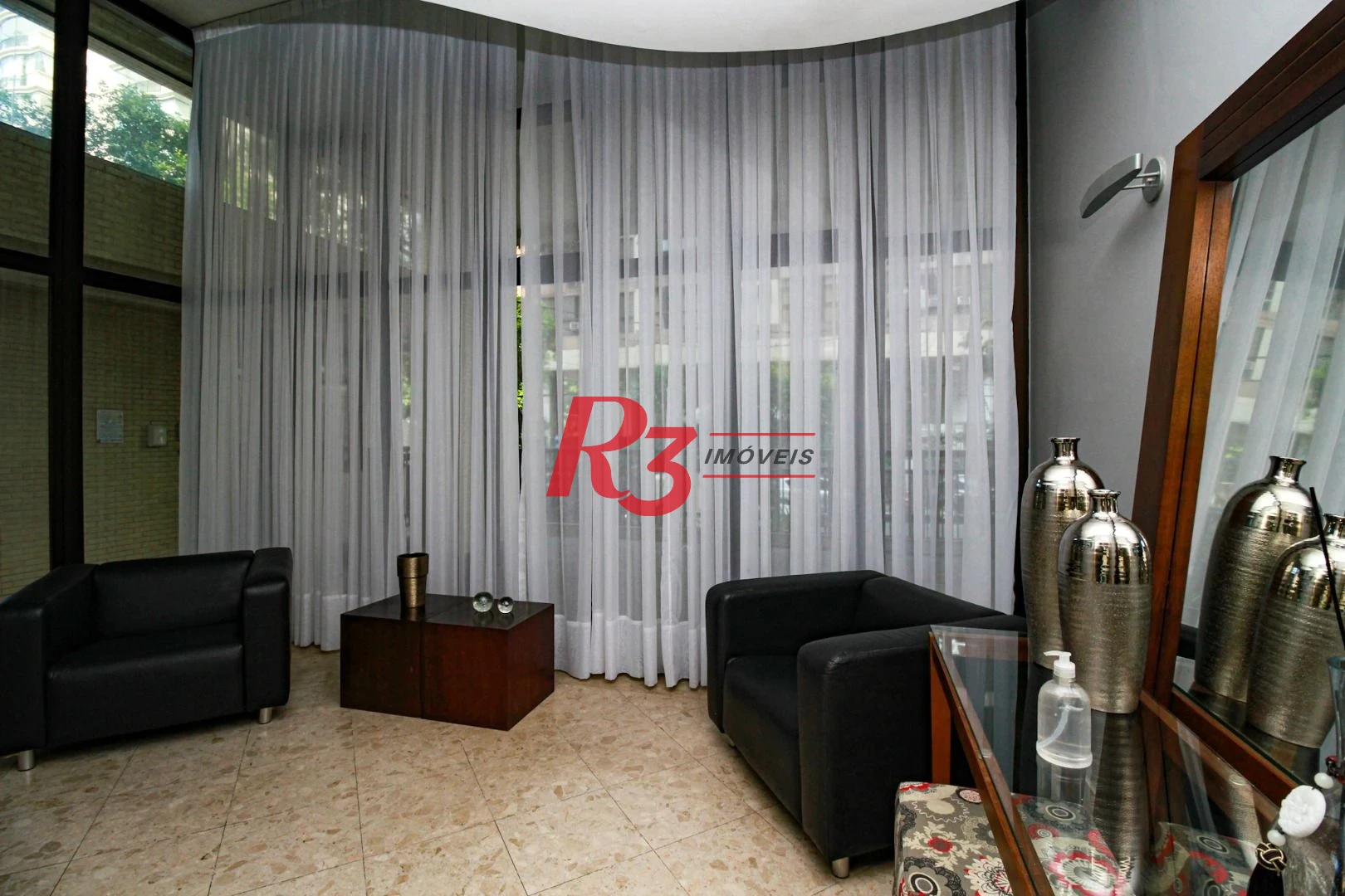 Apartamento com 3 dormitórios à venda, 212 m² por R$ 2.100.000,00 - Boqueirão - Santos/SP