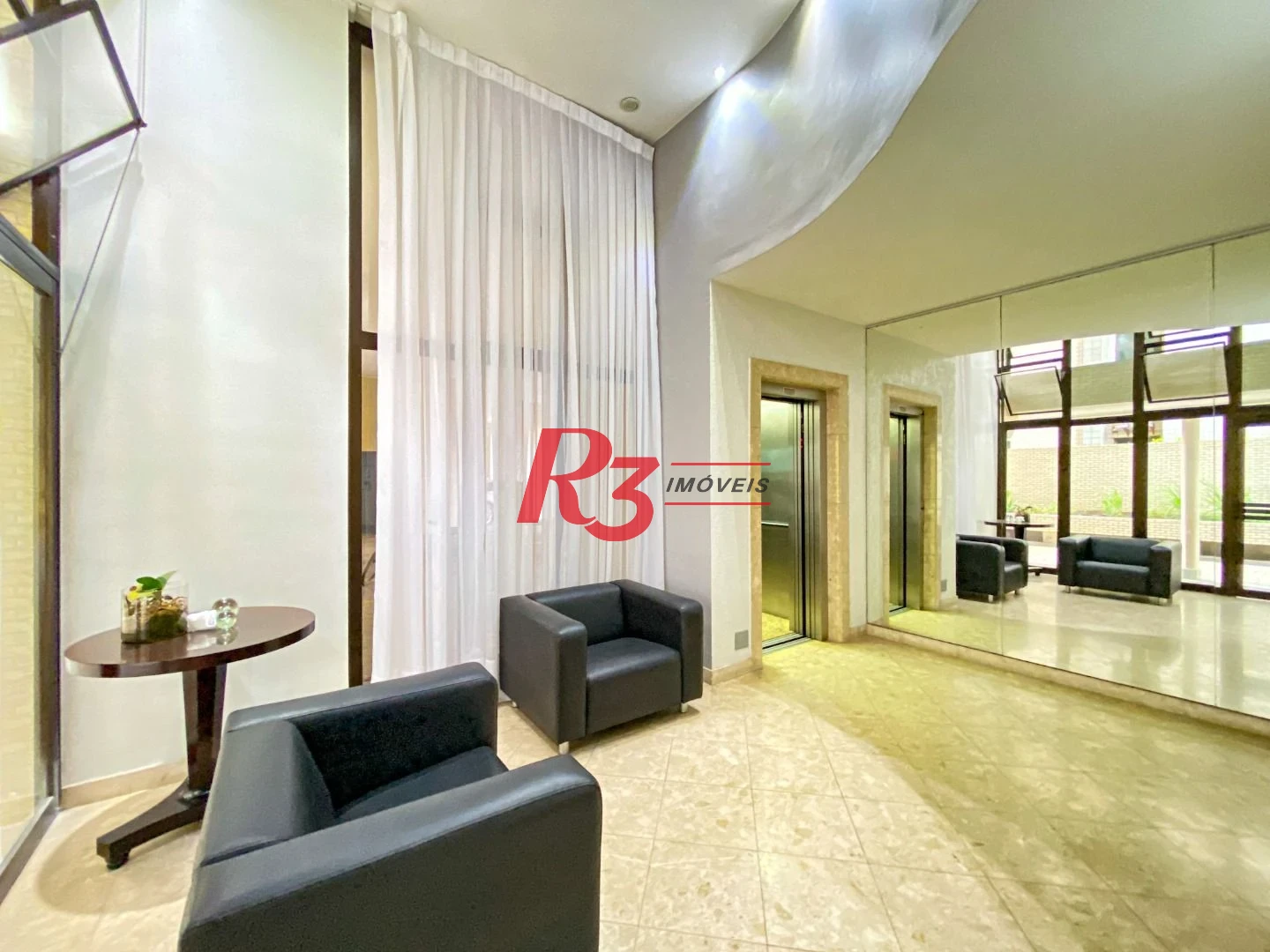 Apartamento com 3 dormitórios à venda, 212 m² por R$ 2.100.000,00 - Boqueirão - Santos/SP