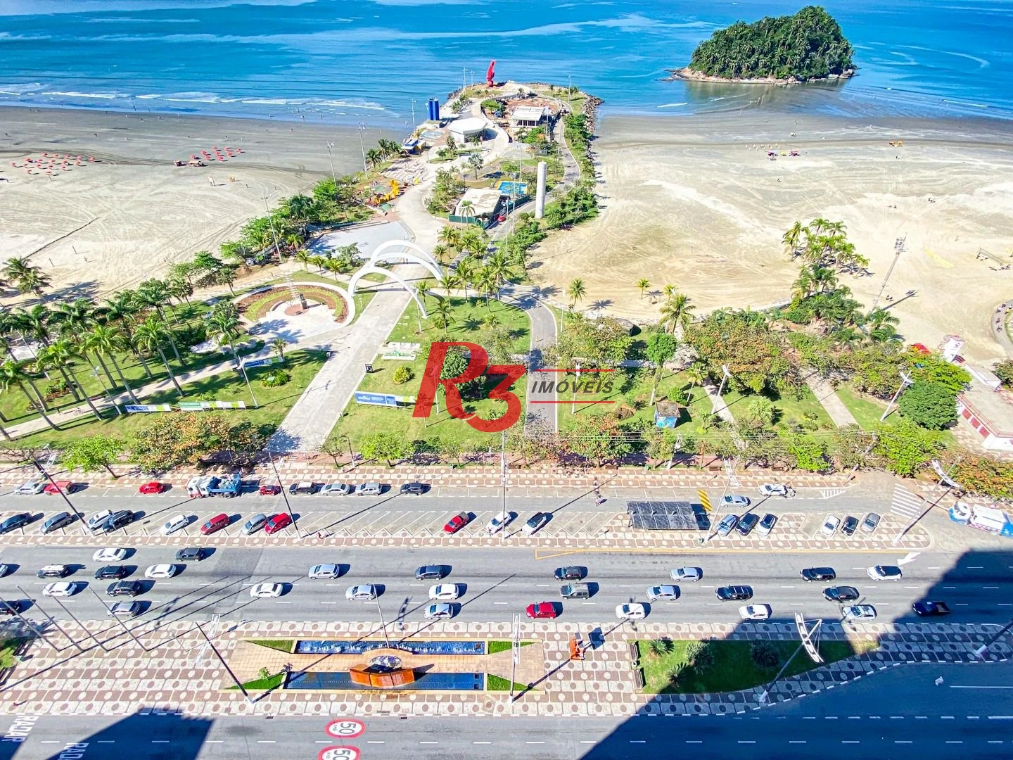 Apartamento com 3 dormitórios à venda, 137 m² por R$ 2.805.000,00 - José Menino - Santos/SP
