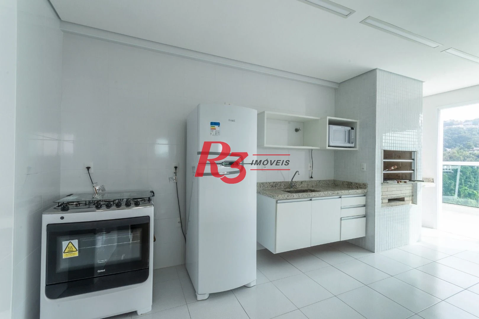 Apartamento com 1 dormitório à venda, 54 m² por R$ 735.000,00 - José Menino - Santos/SP
