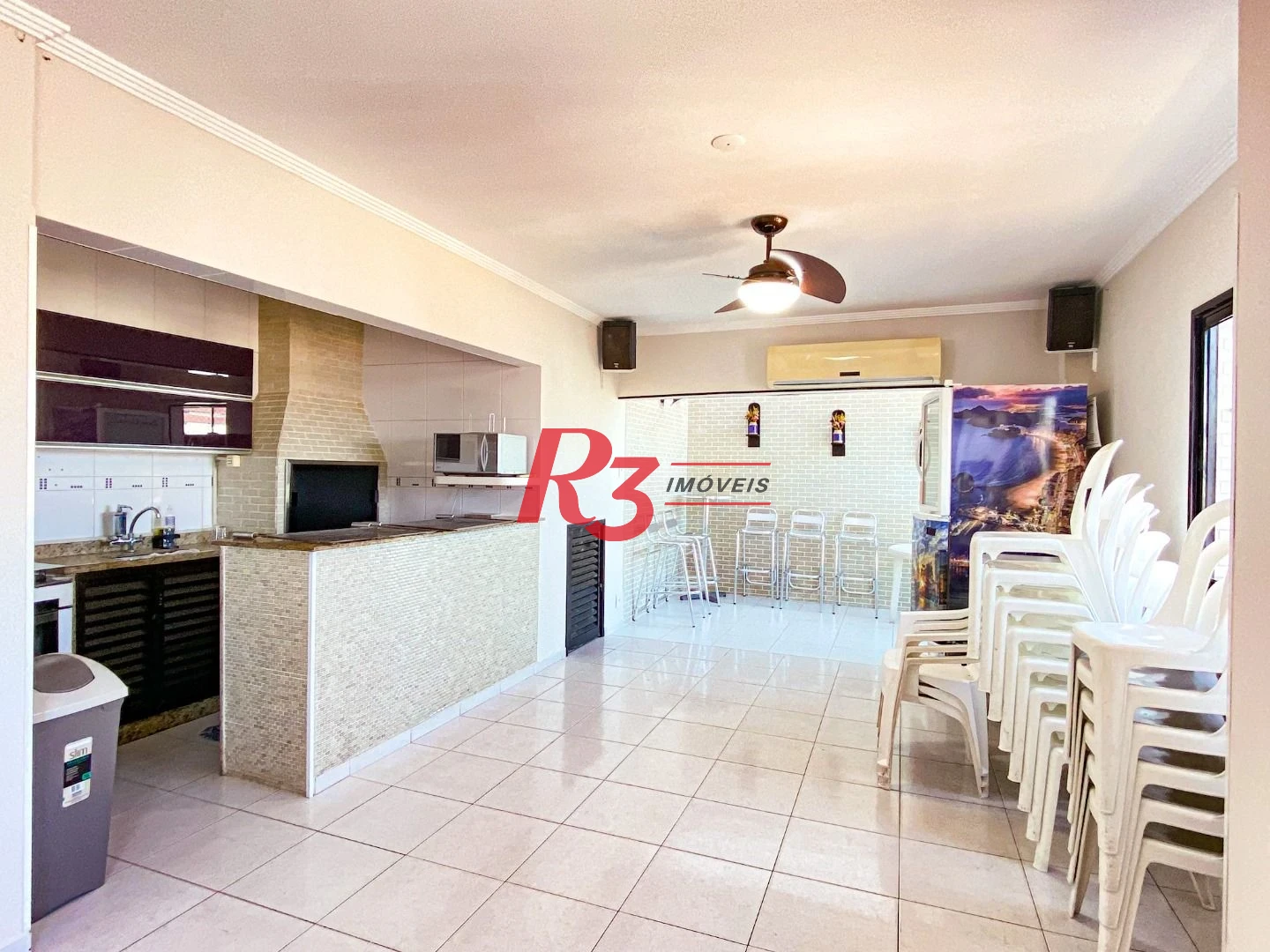 Cobertura à venda, 292 m² por R$ 3.900.000,00 - Pompéia - Santos/SP