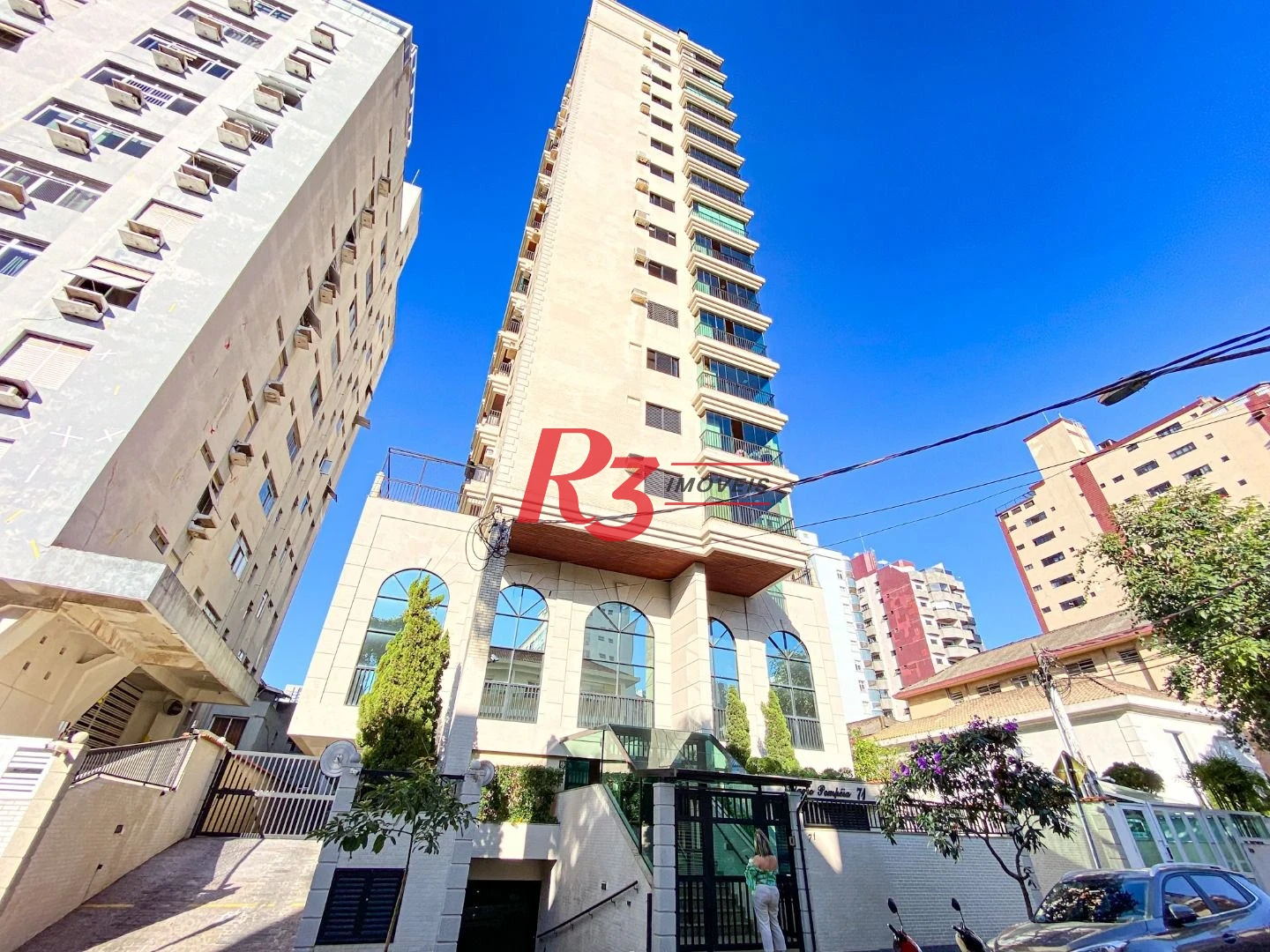 Cobertura à venda, 292 m² por R$ 3.900.000,00 - Pompéia - Santos/SP
