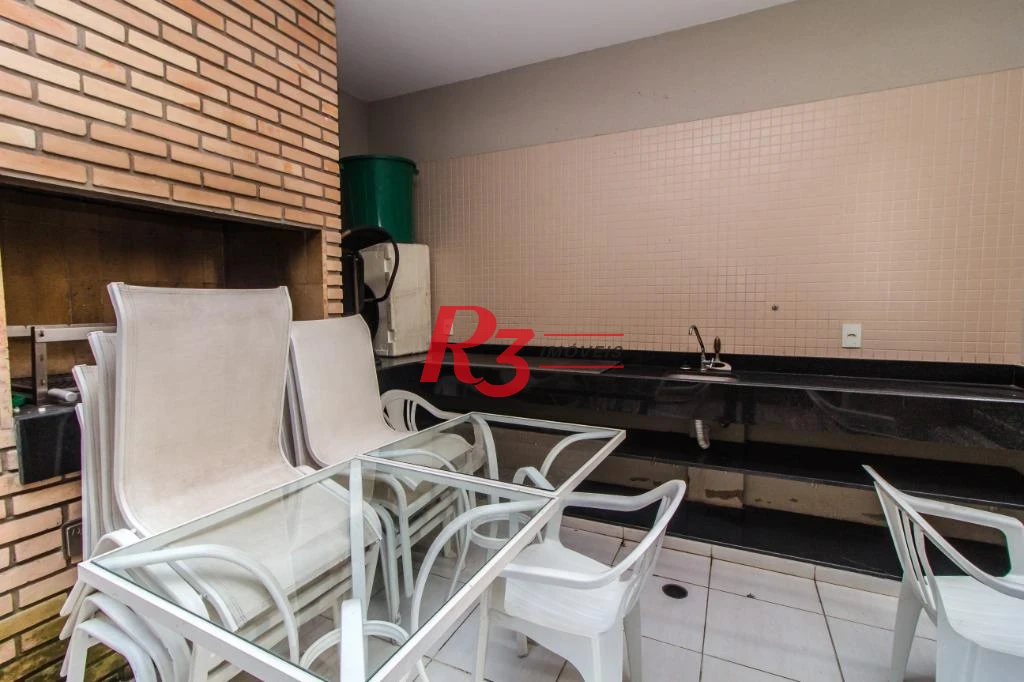 Apartamento com 2 dormitórios à venda, 63 m² por R$ 789.000,00 - Campo Grande - Santos/SP