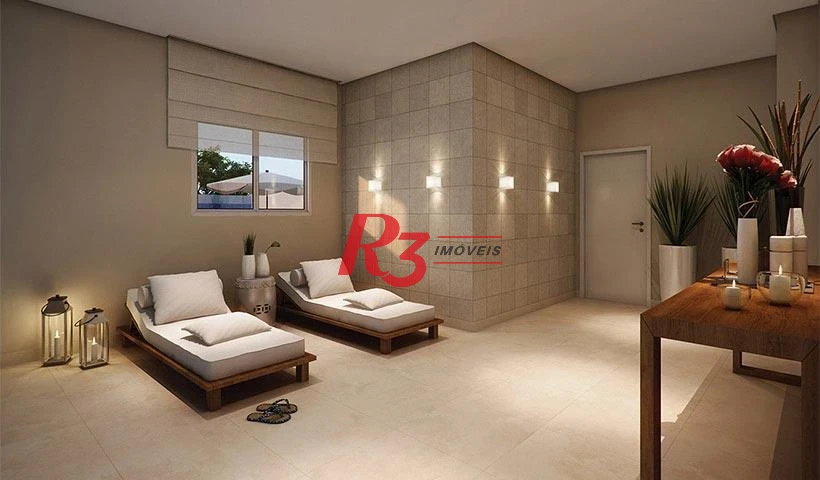 Apartamento com 2 dormitórios à venda, 63 m² por R$ 789.000,00 - Campo Grande - Santos/SP