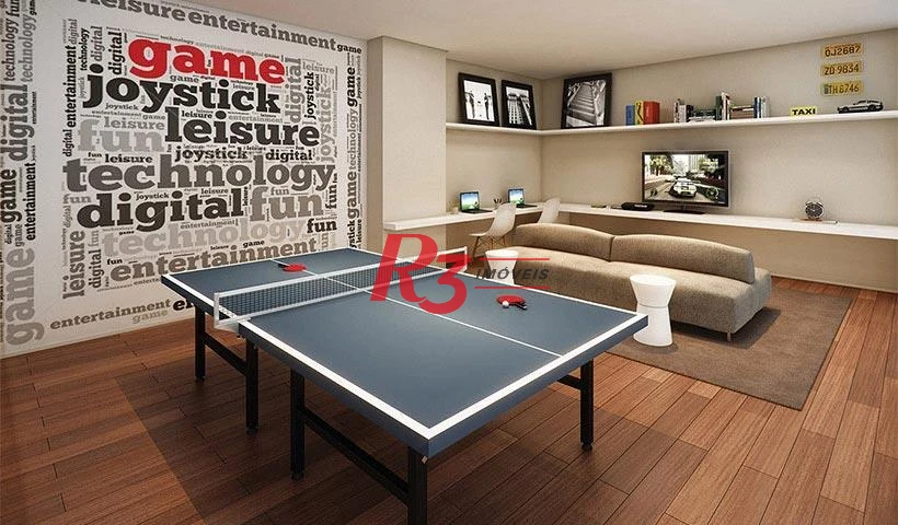 Apartamento com 2 dormitórios à venda, 63 m² por R$ 789.000,00 - Campo Grande - Santos/SP