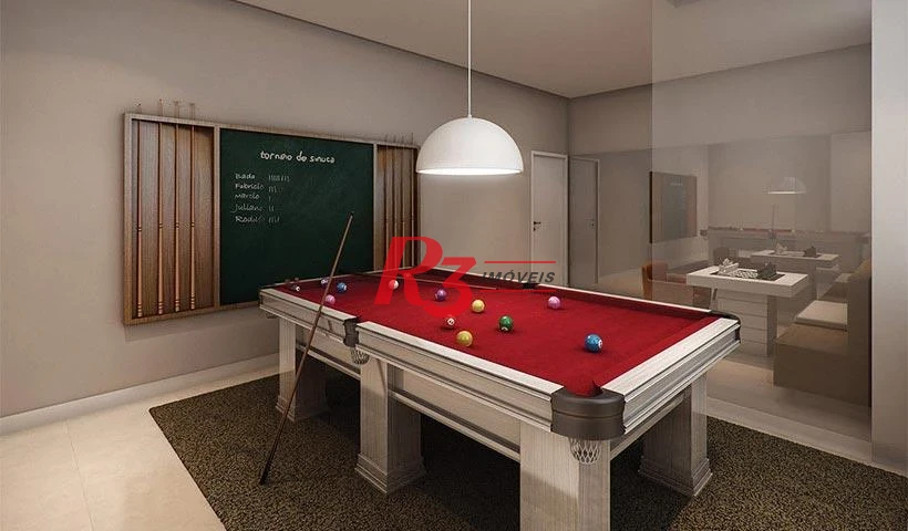 Apartamento com 2 dormitórios à venda, 63 m² por R$ 789.000,00 - Campo Grande - Santos/SP