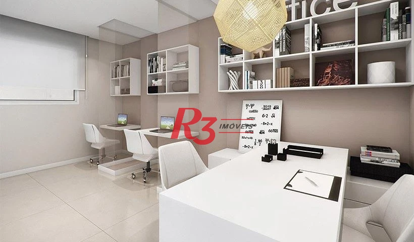 Apartamento com 2 dormitórios à venda, 63 m² por R$ 789.000,00 - Campo Grande - Santos/SP