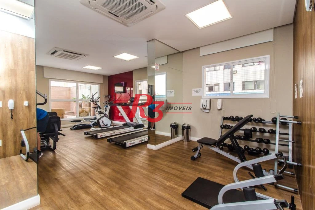Apartamento com 2 dormitórios à venda, 63 m² por R$ 789.000,00 - Campo Grande - Santos/SP