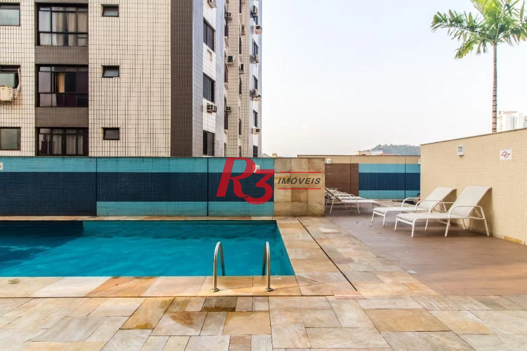 Apartamento com 2 dormitórios à venda, 63 m² por R$ 789.000,00 - Campo Grande - Santos/SP