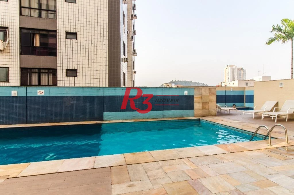 Apartamento com 2 dormitórios à venda, 63 m² por R$ 789.000,00 - Campo Grande - Santos/SP