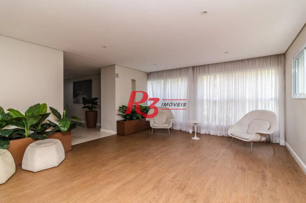 Apartamento com 2 dormitórios à venda, 63 m² por R$ 789.000,00 - Campo Grande - Santos/SP