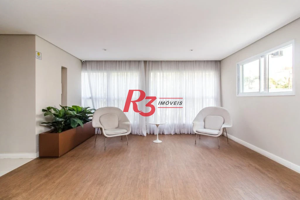Apartamento com 2 dormitórios à venda, 63 m² por R$ 789.000,00 - Campo Grande - Santos/SP