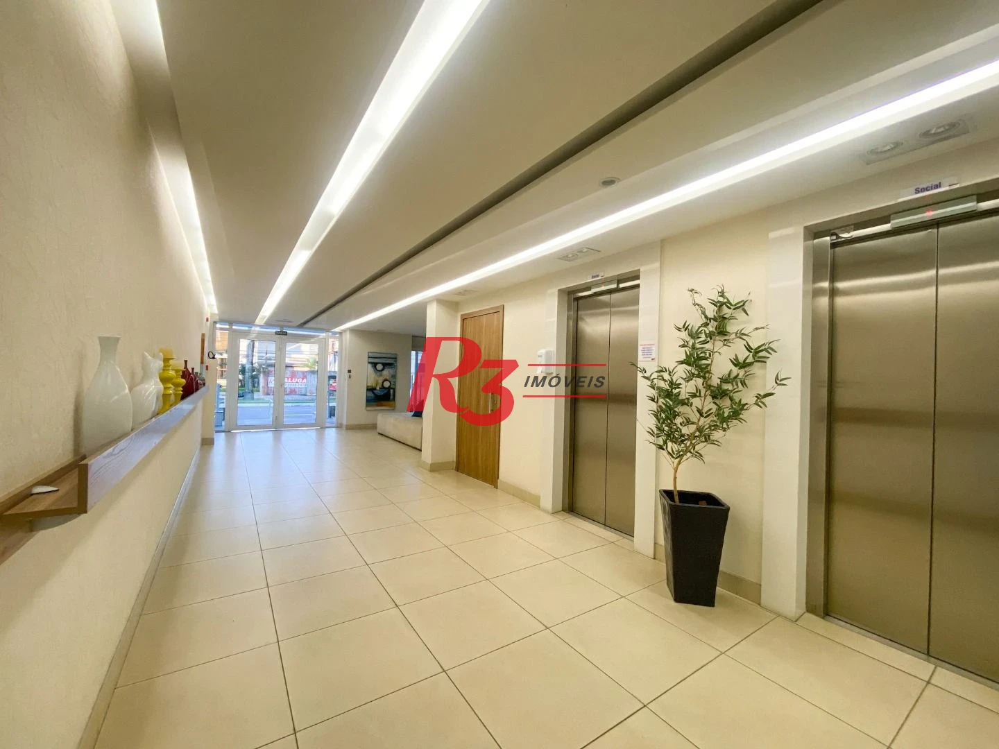 Apartamento com 2 dormitórios para alugar, 58 m² por R$ 5.500,00/mês - Vila Matias - Santos/SP