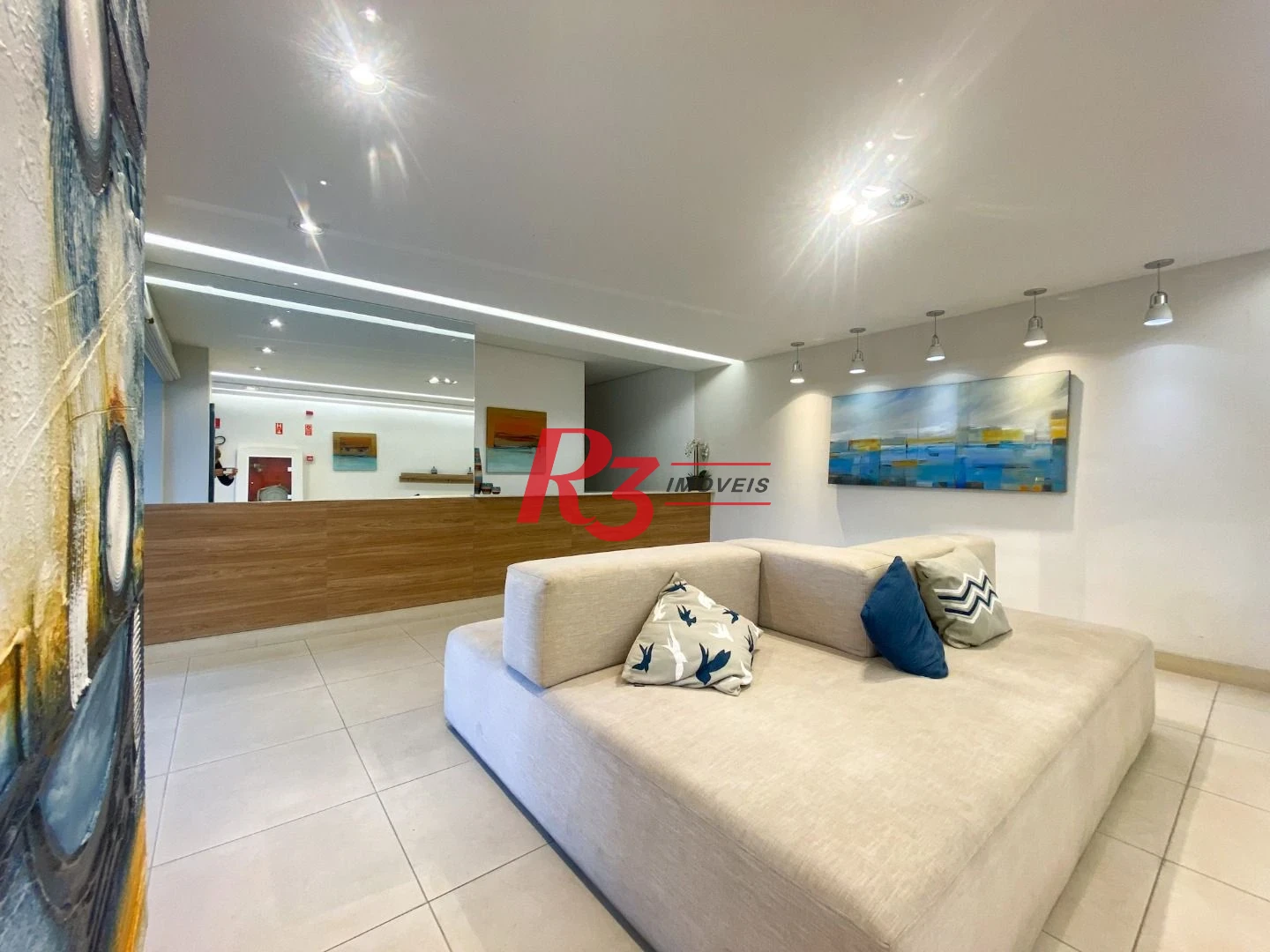 Apartamento com 2 dormitórios para alugar, 58 m² por R$ 5.500,00/mês - Vila Matias - Santos/SP