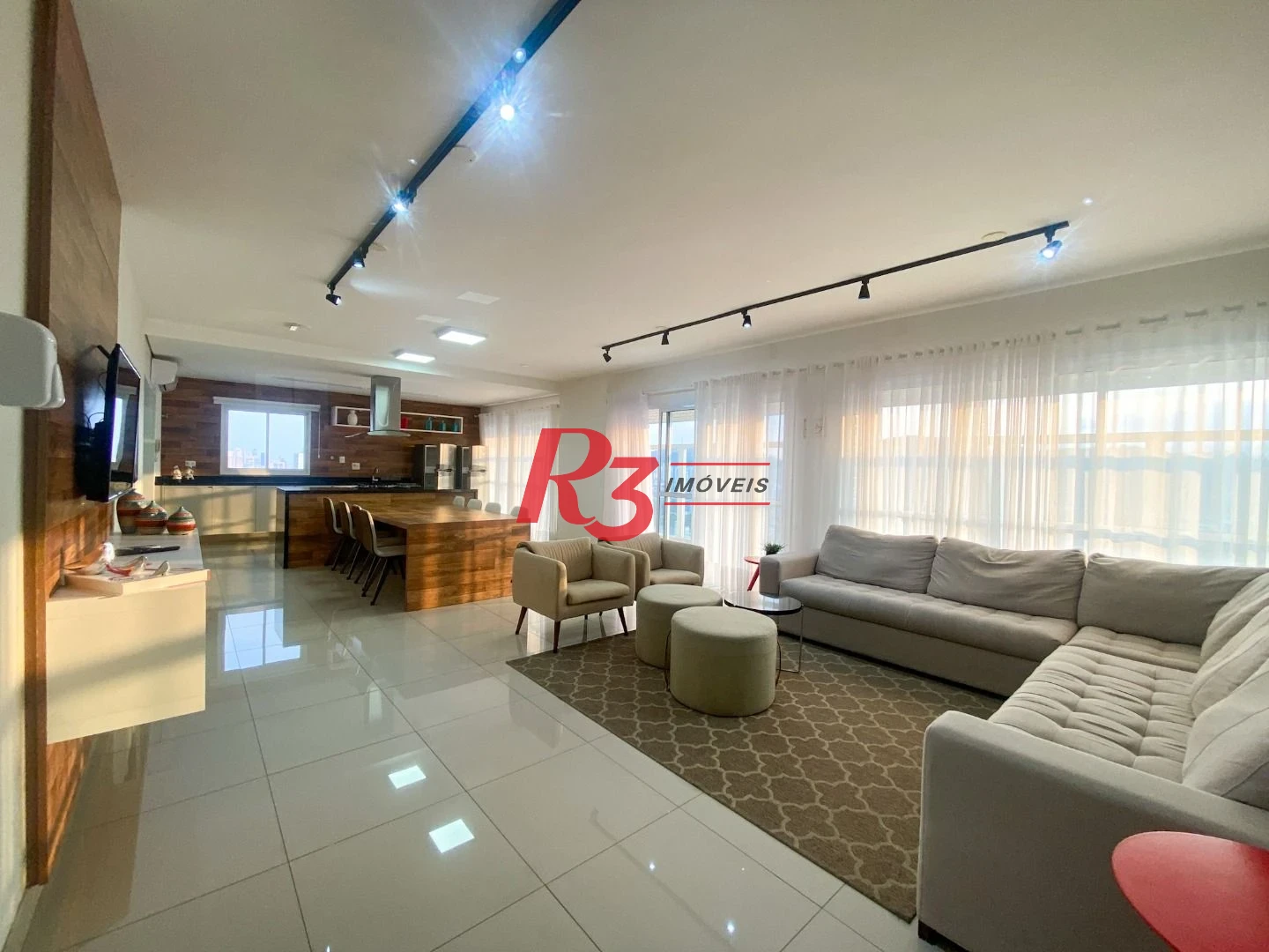 Apartamento com 2 dormitórios para alugar, 58 m² por R$ 5.500,00/mês - Vila Matias - Santos/SP