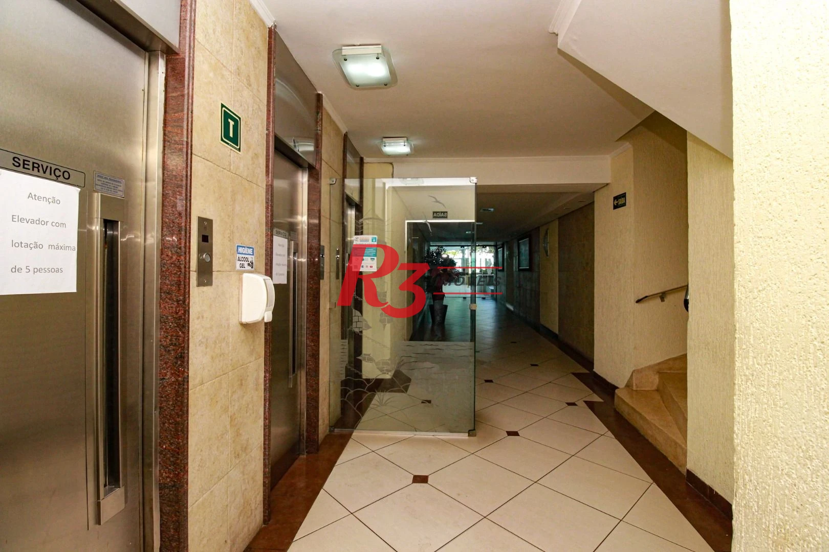 Apartamento com 1 dormitório para alugar, 64 m² por R$ 3.650,00/mês - Aparecida - Santos/SP