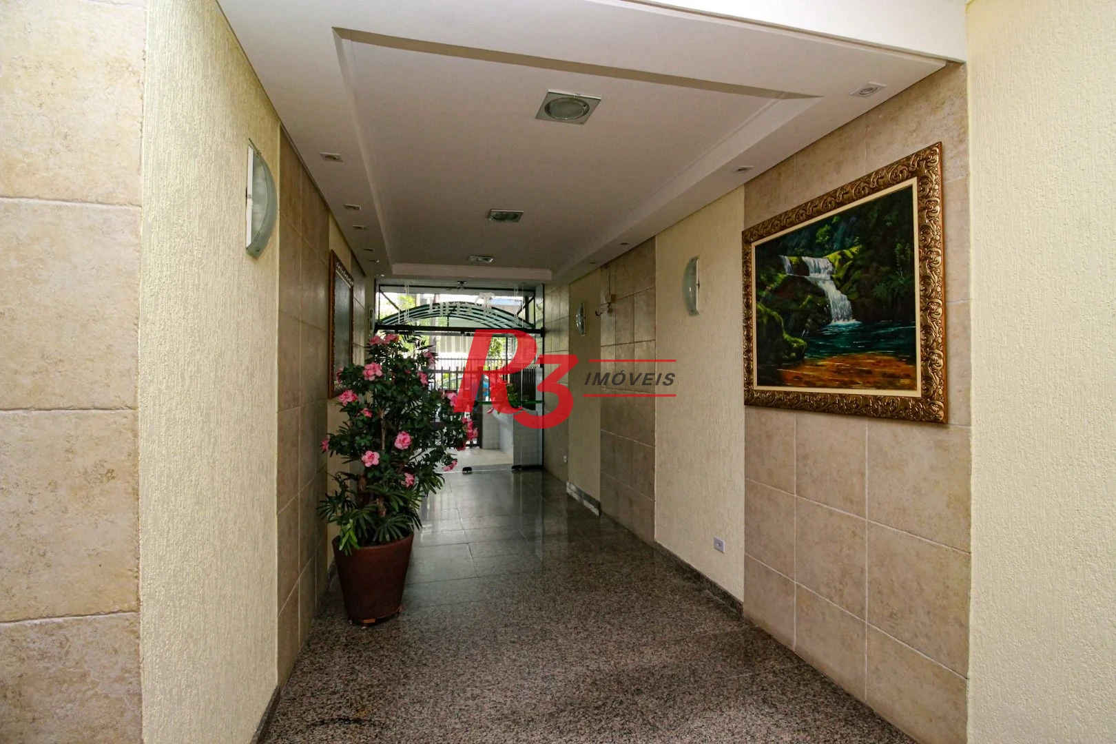 Apartamento com 1 dormitório para alugar, 64 m² por R$ 3.650,00/mês - Aparecida - Santos/SP