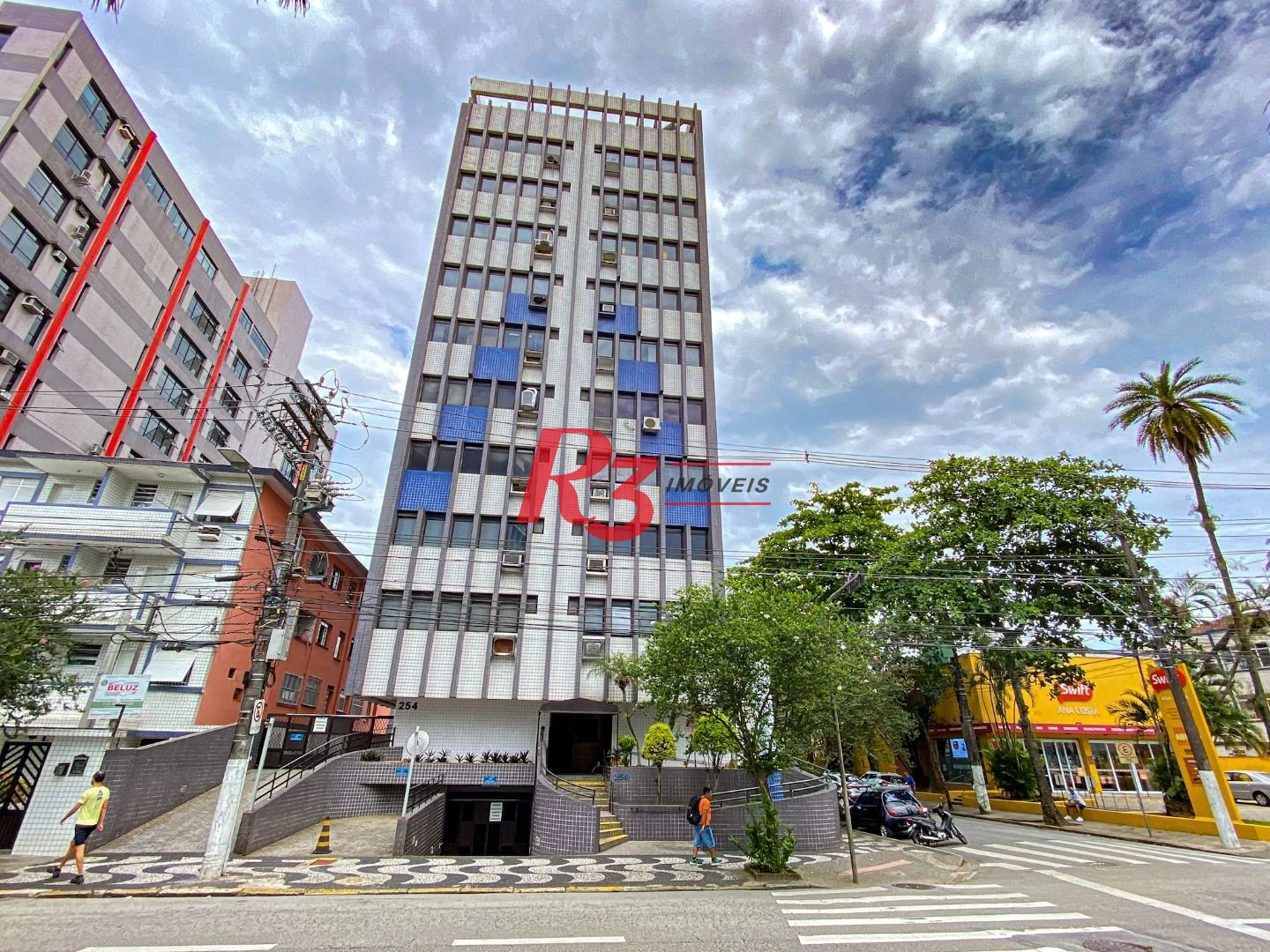 Sala para alugar, 68 m² por R$ 3.200,00/mês - Campo Grande - Santos/SP