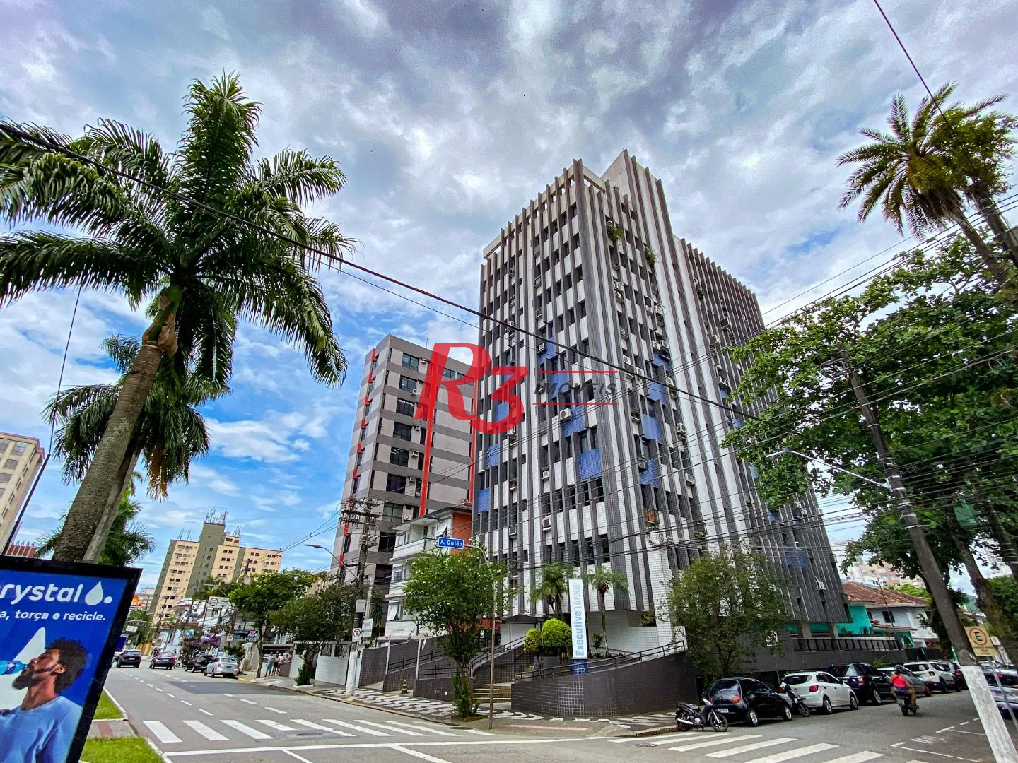 Sala para alugar, 68 m² por R$ 3.200,00/mês - Campo Grande - Santos/SP