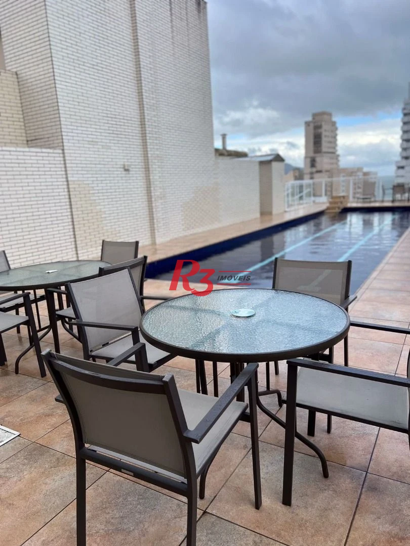 Apartamento com 2 dormitórios à venda, 80 m² por R$ 1.100.000,00 - Gonzaga - Santos/SP